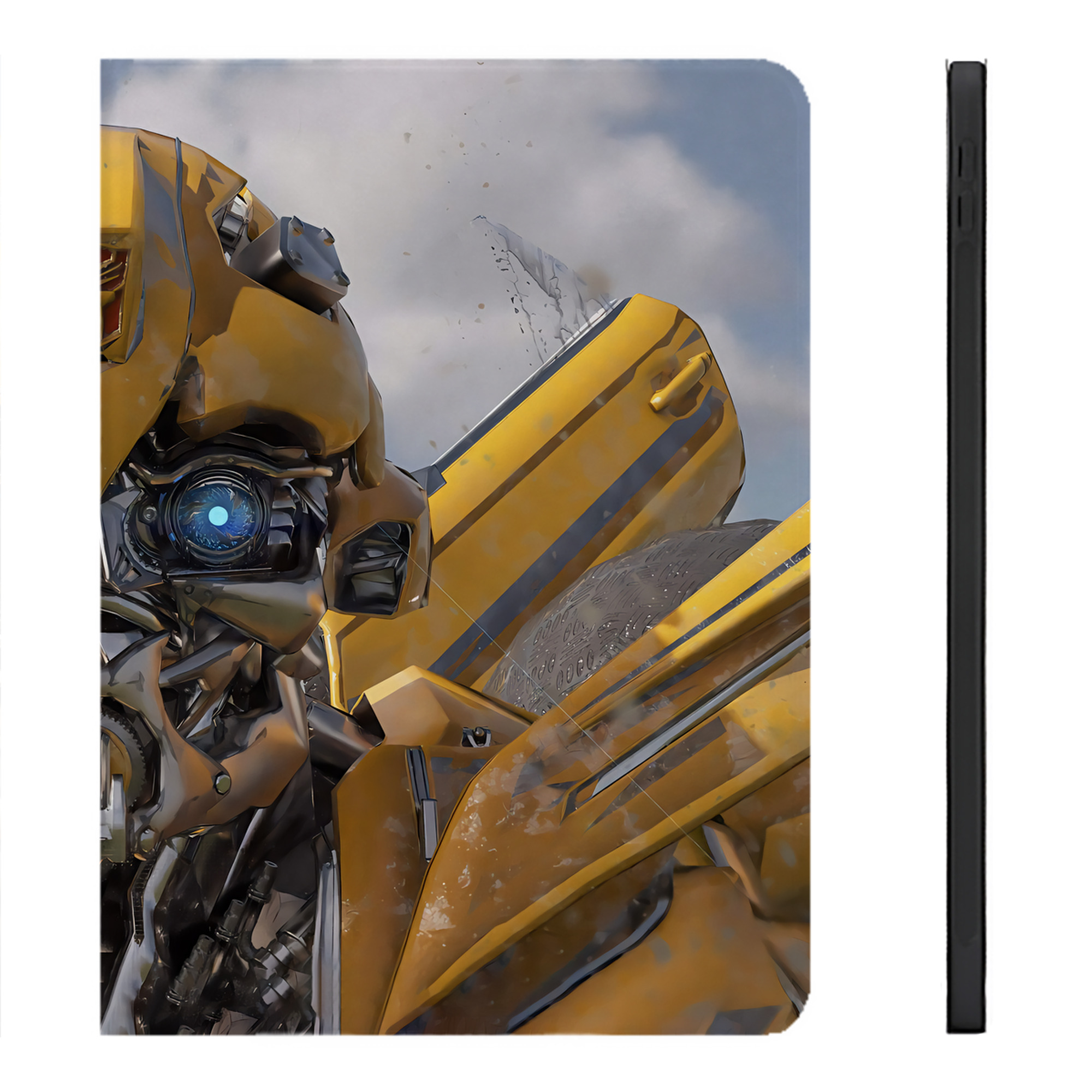 （画像用） Transformers トランスフォーマー IPadケース ペンホルダー付き ブックスタイルデザイン